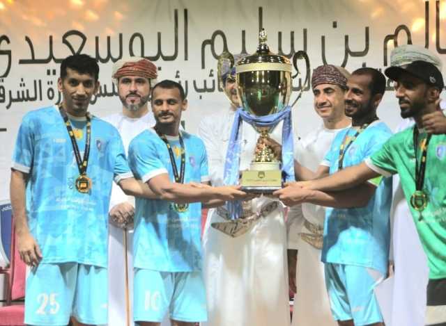 الساحل يتوج بطلا لدوري النخبة بنادي السويق