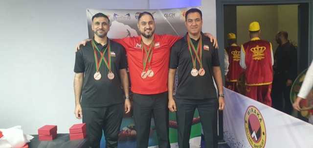 منتخب السنوكر يحصد برونزيتي الزوجي والفرق في كأس العرب