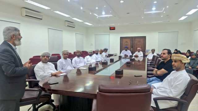 برنامج تدريبي بالظاهرة يُعزّز كفاءة الكوادر الوطنية في القطاع البيطري