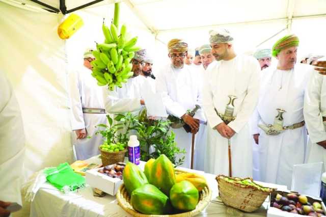 انطلاق مهرجان صحم للفواكه 2025 بمشاركة واسعة من المزارعين والأسر المنتجة