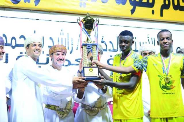 الثرمد بطلا لدوري الناشئين بنادي السويق