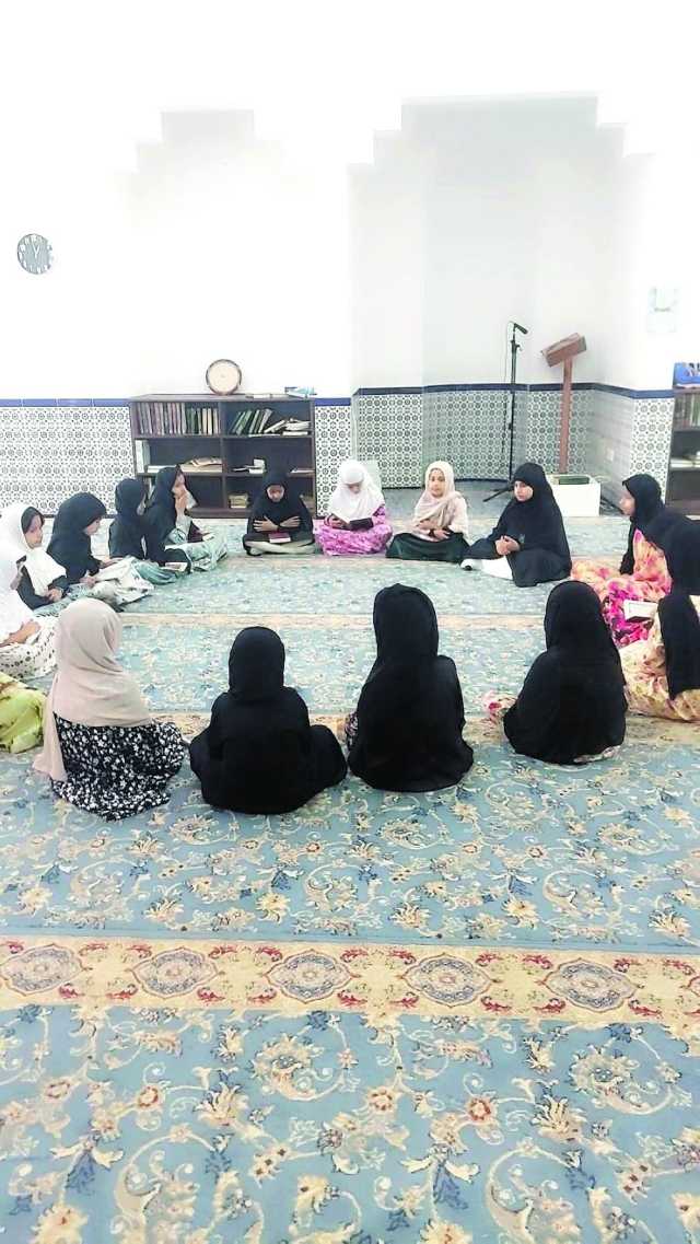 تكريم طلبة حلقات تعليم القرآن برخيوت