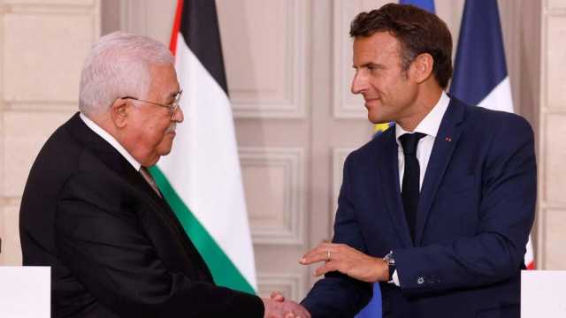 الرئيس الفلسطيني يرحب بقرار فرنسا بشأن الاعتراف بدولة فلسطين