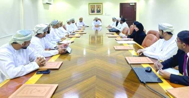 مناقشة مستجدات مشروع تجميل مسفاة العبريين