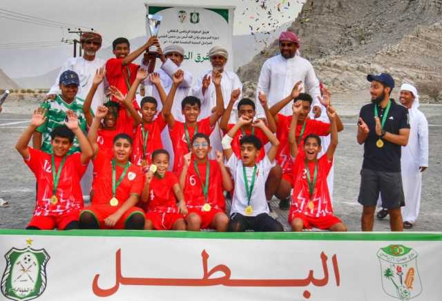 الحاجر يحصد دورة المراحل السنية بخصب