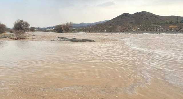 هطول أمطار متفاوتة الغزارة على ولايتي المضيبي ودماء والطائيين