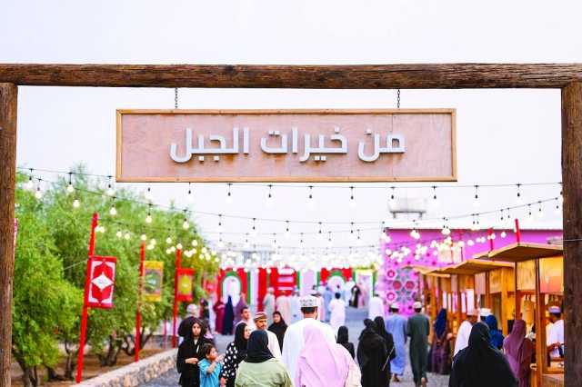 8953 زائرًا لفعالية رمانة بالجبل الأخضر بنهاية يوليو