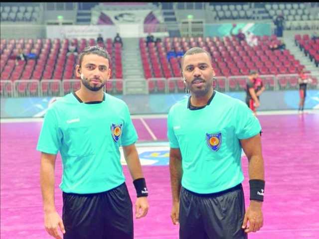 الوهيبي والشحي يشاركان في إدارة مونديال ناشئي اليد
