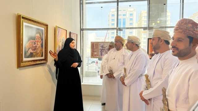 60 عملًا فنيًّا في معرض ألق بمسقط