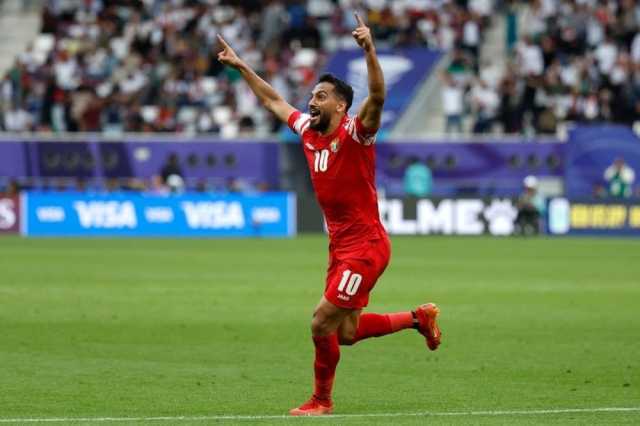 المنتخب الأردني يعوّل على التعمري أمام فلسطين