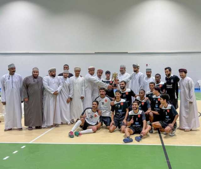 الرميس يُتوج بدوري الصالات بنادي الشباب