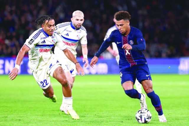 سان جرمان يقلب تخلفه أمام ستراسبورغ إلى تعادل بالدوري الفرنسي