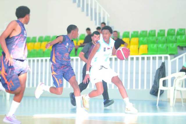 4 انتصارات في دوري الناشئين للسلة