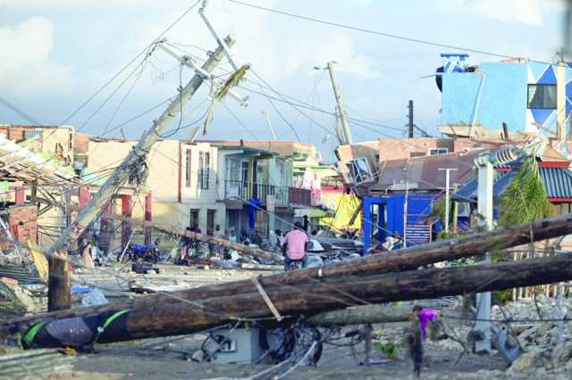 الاحترار زاد أربع مرات من احتمال حدوث إعصار بقوة ميليسا