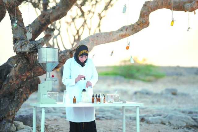 لبانية علامة عمانية تقدم منتجات طبيعية من اللبان الحوجري