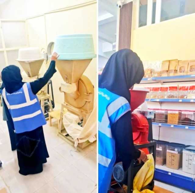 حملة رقابية على مطاحن وتحميص الحبوب في ينقل