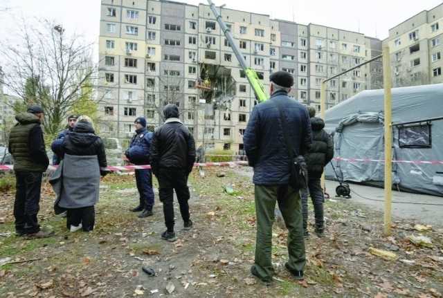 هجوم روسي كبير يستهدف منشآت الطاقة الأوكرانية