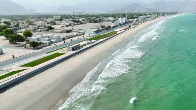 %98.5 نسبة الإنجاز في مشروع تطوير الواجهة البحرية بولاية دبا