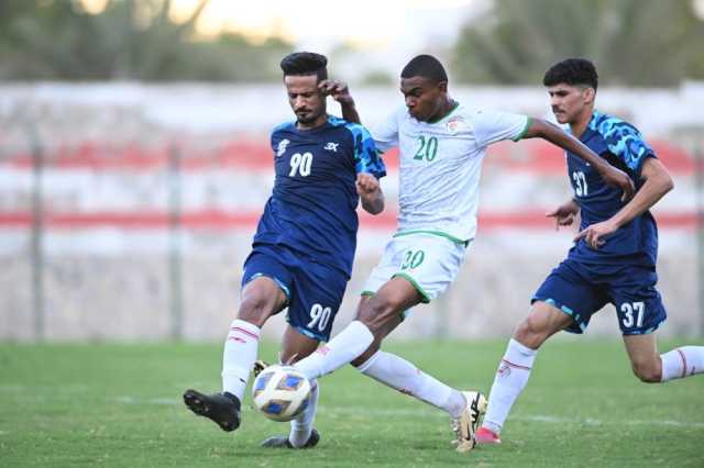 الأحمر الأولمبي يتفوق وديًا على نادي مسقط بثنائية