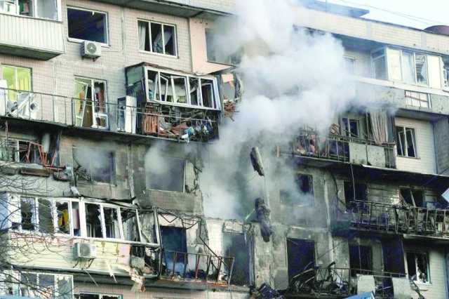 موسكو تشن هجوماً عنيفا على كييف بمئات المُسيّرات والصواريخ