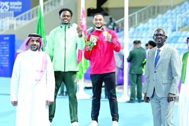 علي البلوشي يتوَّج بذهبية 100م في دورة التضامن الإسلامي