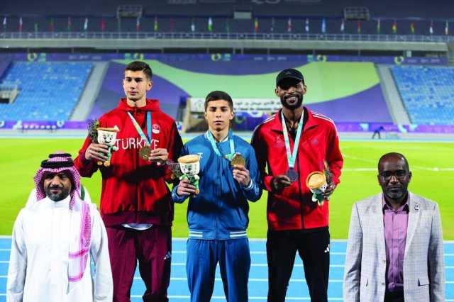 فاتك جعبوب يحرز برونزية الوثب العالي بدورة التضامن الإسلامي