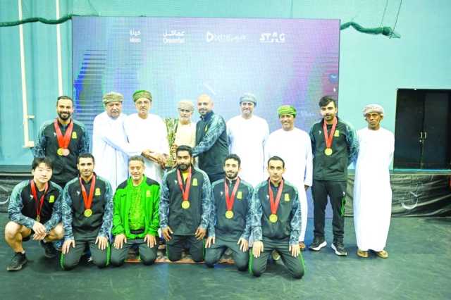 السيب يتوج ببطولة فرق العموم لكرة الطاولة.. وعبري وصيفًا