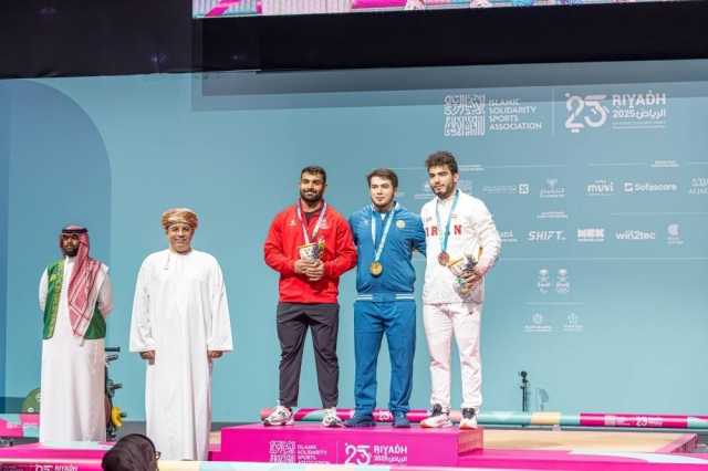 الخنجري يتوج بفضية وبرونزية في رفع الأثقال بدورة التضامن الإسلامي