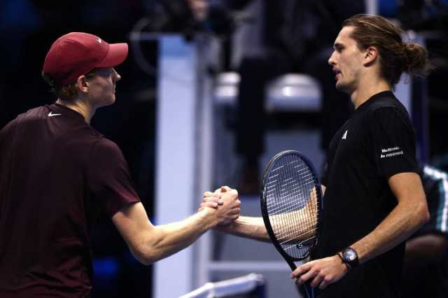 سينر يتخطى زفيريف بسهولة ويتأهل إلى نصف نهائي أيه تي بي