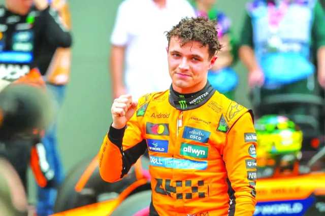 نوريس: لقب فورمولا- 1 لم يحسم بعد وفيرستابن بمقدوره العودة