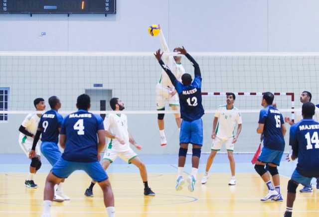 7 لقاءات في مسابقات الكرة الطائرة