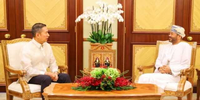 وزيرُ الخارجيّة يودّع السّفير الفلبيني