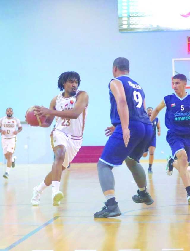 البشائر يكتسح مصيرة في دوري السلة