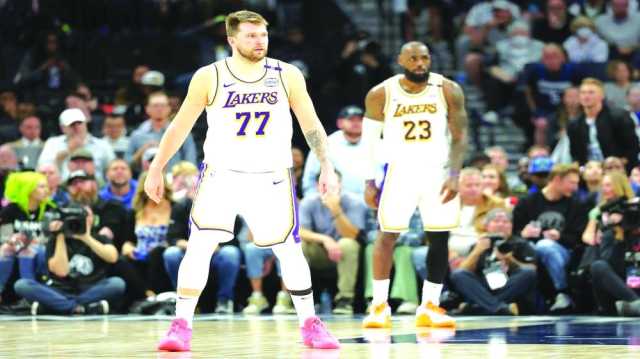 دونتشيتش وجيمس يقودان ليكرز إلى الفوز وثاندر يحقق فوزه الـ15 تواليا