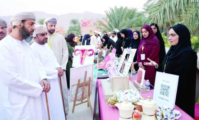 معرض للتوعية بأهمية الرعاية الصحية والوقاية من الأمراض