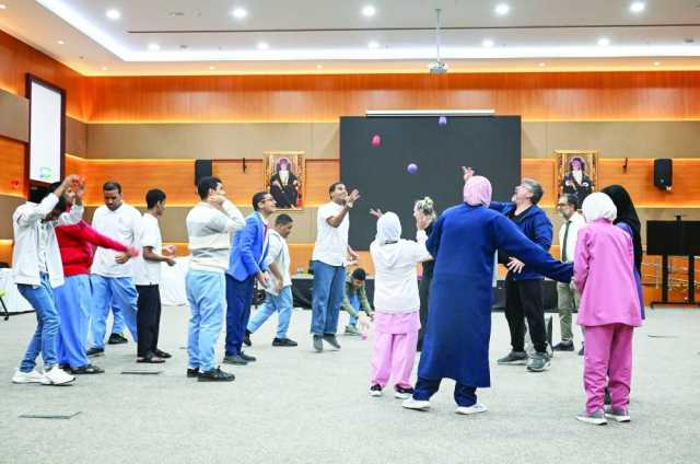 مسرح موسيقي تفاعلي لرفع قدرات أطفال التوحد