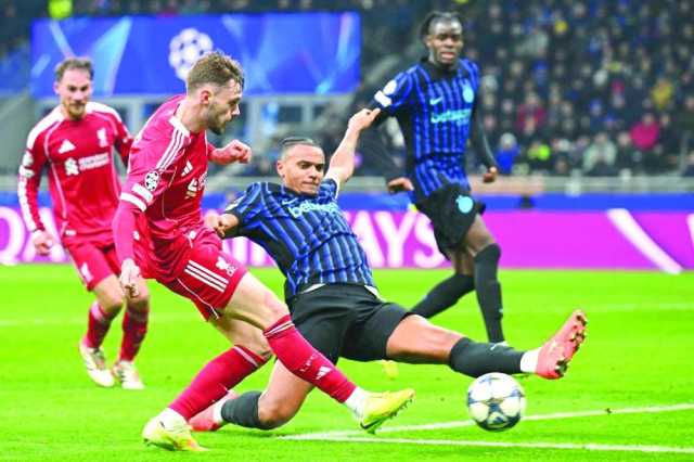 ليفربول وسلوت يتنفسان الصعداء بهدف قاتل في ميلانو