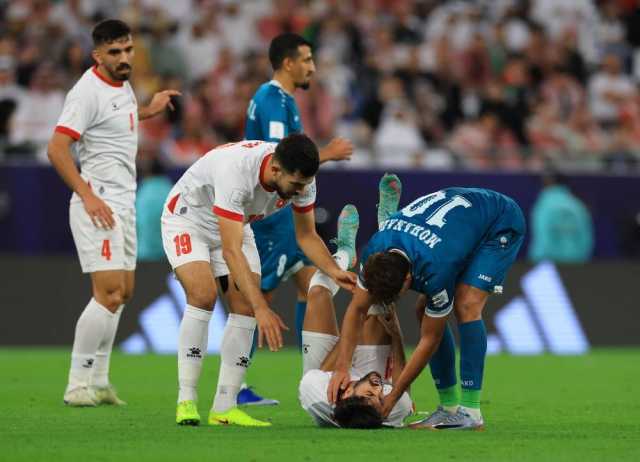 الرباط الصليبي يبعد النعيمات عن الأردن