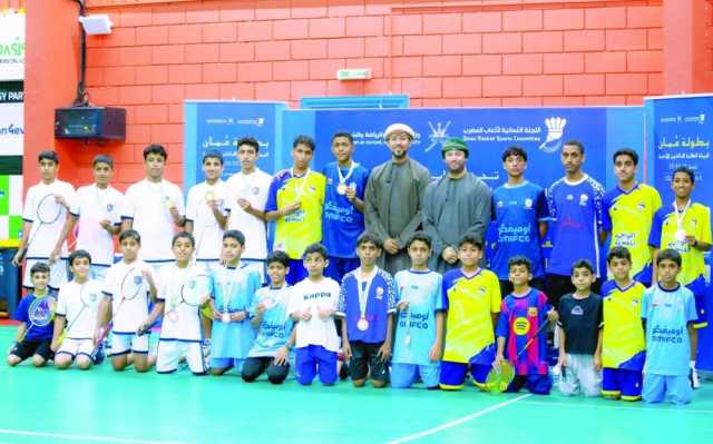 مستويات فنية عالية في بطولة عُمان لناشئي الريشة الطائرة