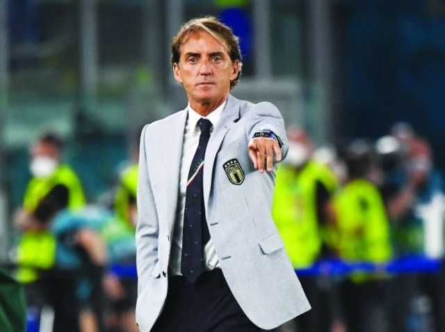 مانشيني يقدم استقالته من تدريب المنتخب الإيطالي !