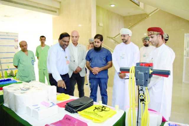 فعاليات تعزز أفضل ممارسات الرعاية في يوم المستشفى النظيف