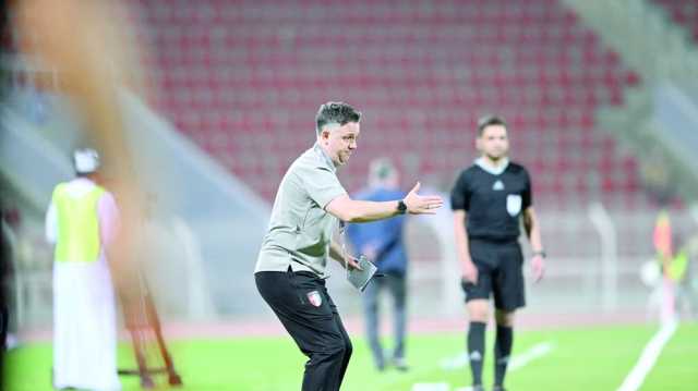 جاري وايت : عانينا من هبوط الأداء والانتصار العماني مستحق