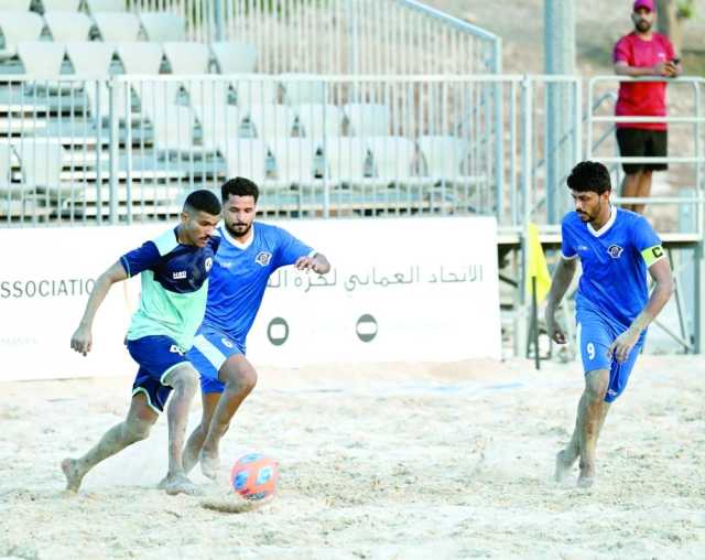 الشباب يقسو على صحم .. وصور يتغلب على صلالة بدوري الشواطئ