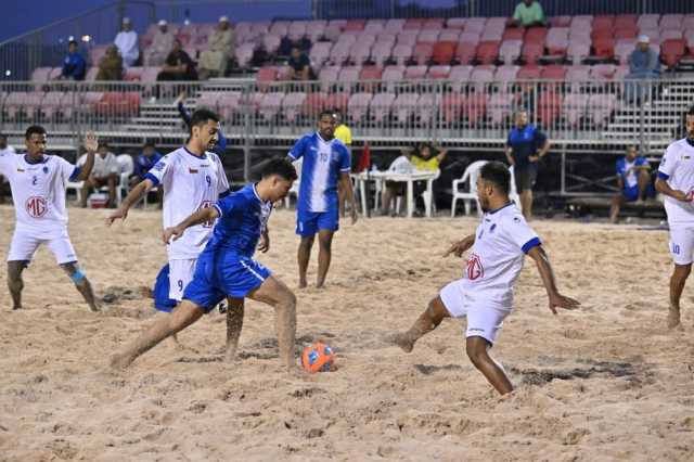 العامرات يواجه صلالة وصور ضمن مؤجلتي دوري الشاطئية