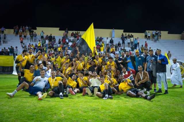 فريق اتحاد العامرات يتوج بلقب كأس السوبر