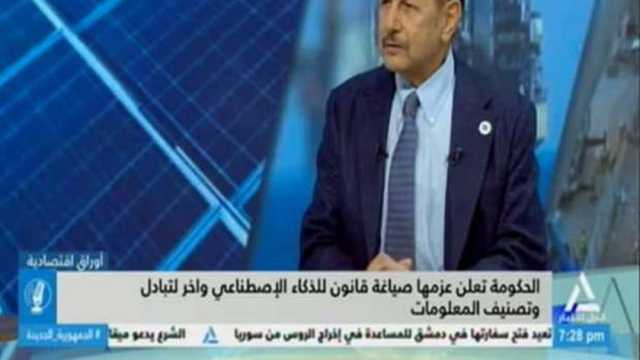 خبير في تكنولوجيا المعلومات: جهود مصرية لصياغة تشريع للذكاء الاصطناعي