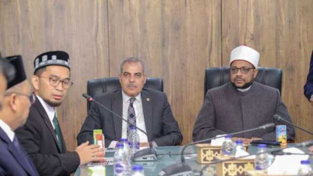 أمين «البحوث الإسلامية» ورئيس أكاديمية الأزهر يستقبلان وفدا إندونيسيا
