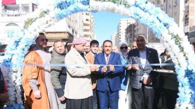 محافظ مطروح يفتتح سوق اليوم الواحد.. تخفيضات 20% على السلع والخضروات