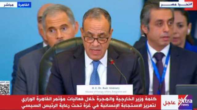 وزير الخارجية: مصر مستعدة لإدخال أعداد كبيرة من الشاحنات إلى غزة يوميا