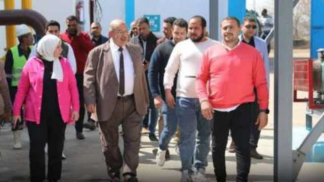 تطوير محطة مياه قلندول المرشحة بمركز ملوي ضمن مبادرة «حياة كريمة»